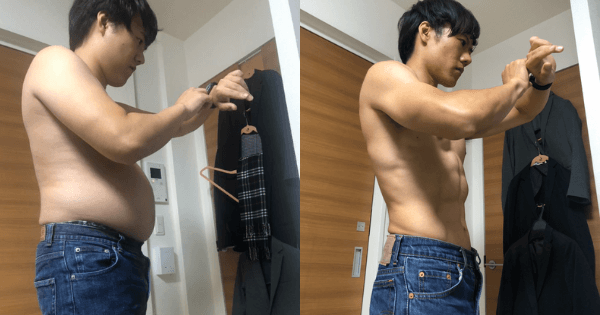 This Man Got Rid Of His Potbelly By Doing A 4-Minute Workout Every Day For Five Months